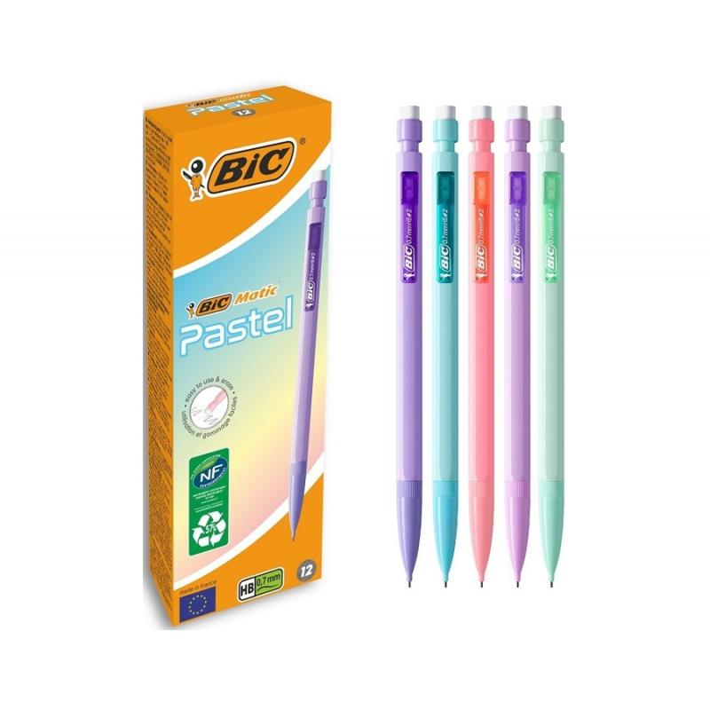 Creion Mecanic Bic Matic Pastel 0.7 mm, Bic