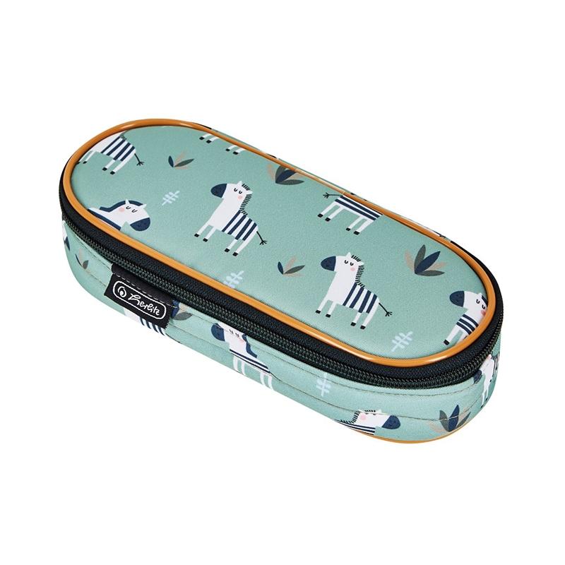 Penar tip etui, oval, Crazy Zebra, Herlitz