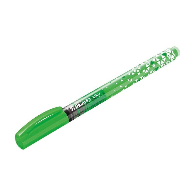 Roller Inky, 0.5 mm, culoare verde neon, Pelikan