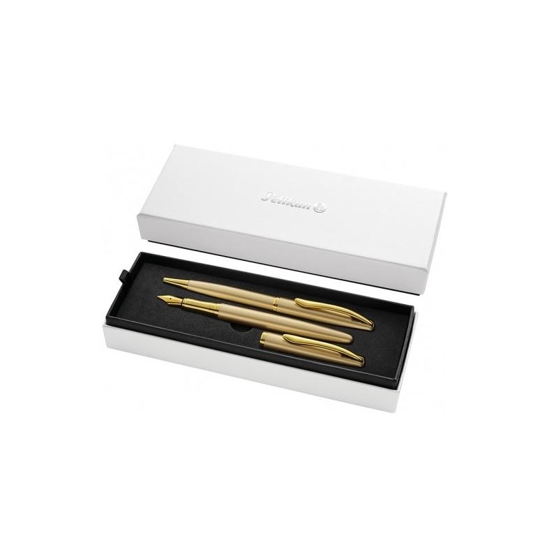 Set Jazz Noble, pix + stilou, Yellow Gold, Pelikan