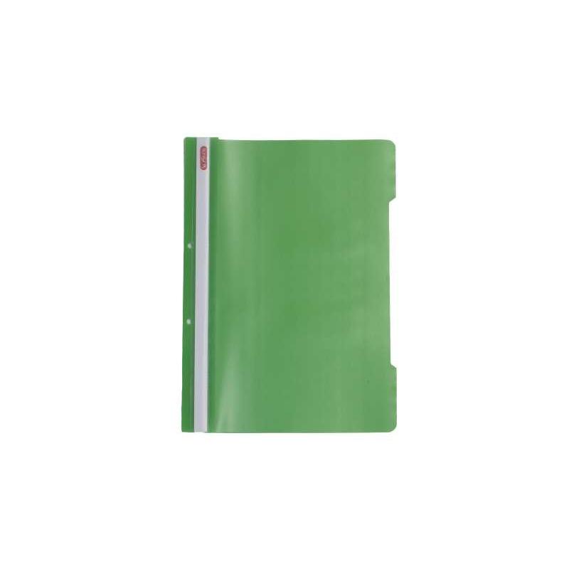 Dosar cu sina A4 PP, perforat, culoare verde, Herlitz