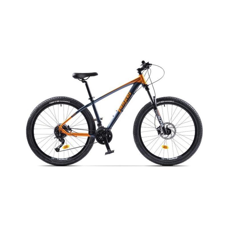 Bicicleta MTB Pegas Drumet S DRUMETS9S2752PG, 27.5', Albastru-Portocaliu