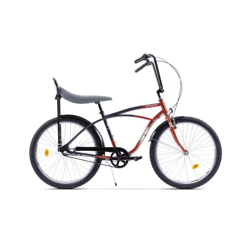 Bicicleta oras Pegas Strada 1 3S STRADA1AL3S261CPR, 26\'\', Cupru-Negru