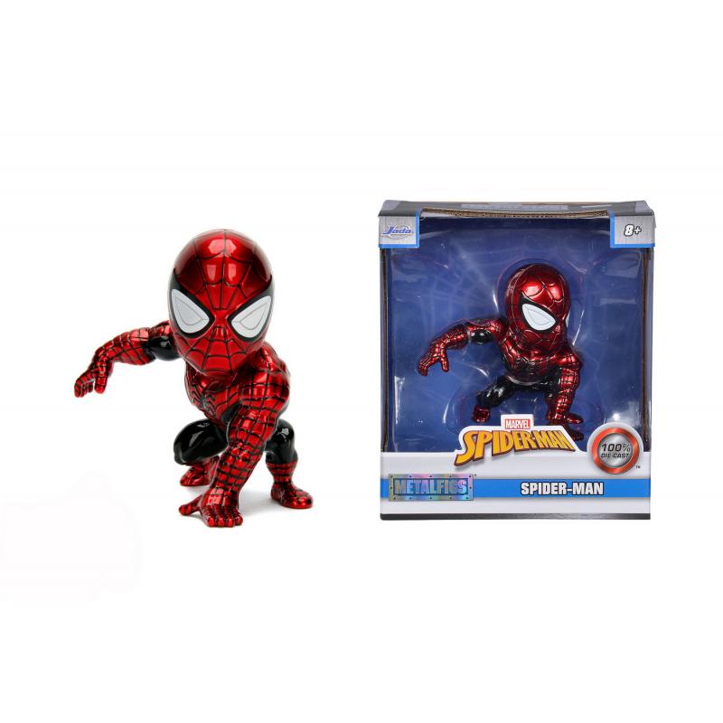 Marvel figurina metalica spider man 10cm