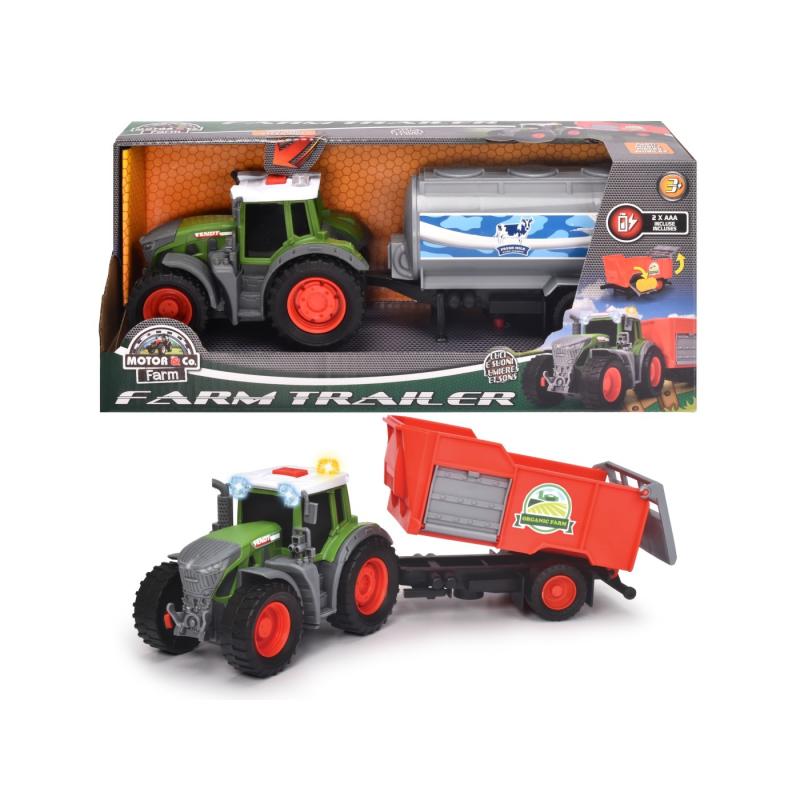 DICKIE FENDT TRACTOR CU REMORCA