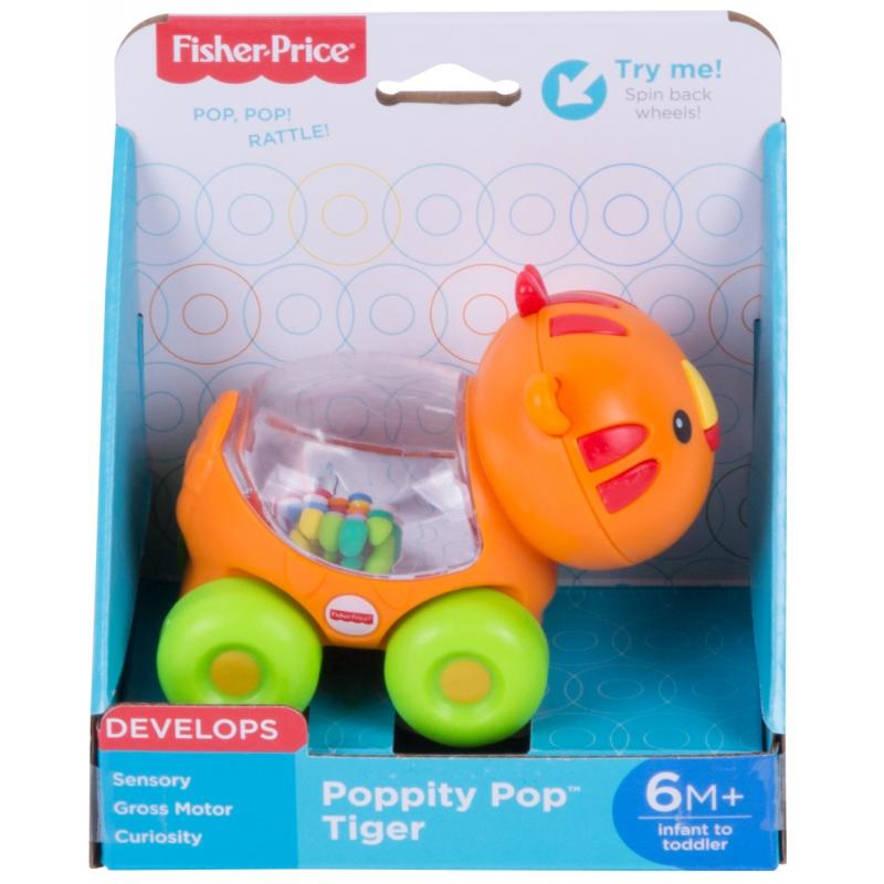 Fisher price jucarie apasa si mergi tigru