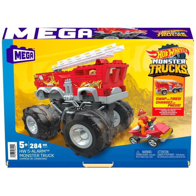 HOT WHEELS MONSTER TRUCK MEGA SET CONSTRUCTIE 5 ALARM