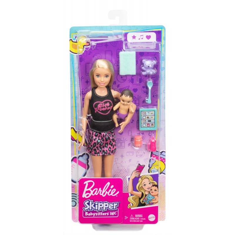 Barbie papusa skipper first jobs babysitter papusa blonda