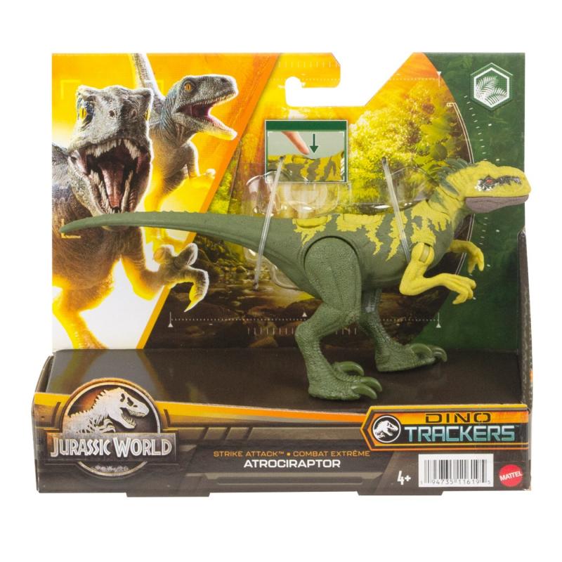 Jurassic world dino trackers strike attack dinozaur atrociraptor