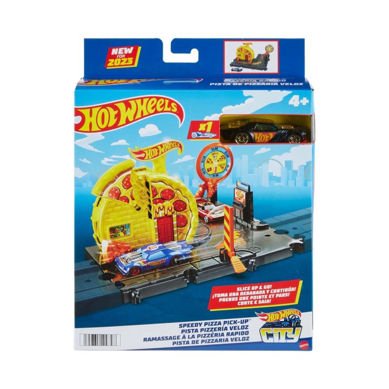 HOT WHEELS CITY EXPLORER SPEEDY PIZZA PICK UP