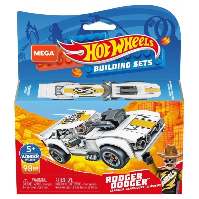 HOT WHEELS MEGA MASINUTA CONSTRUIBILA RODGER DODGER