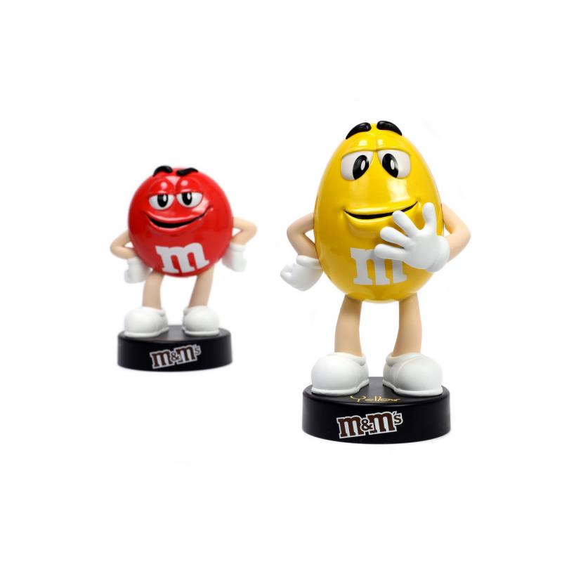 Jada figurina metalica m&m galbena 10cm