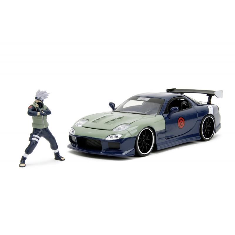 Jada masinuta metalica naruto 1995 mazda rx 7 1:24