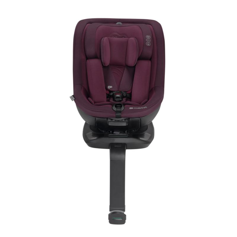 Scaun auto kinderkraft I-guard I-size 40-105 cm, cherry pearl