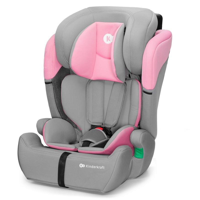 Scaun auto kinderkraft comfort up I-size 76-150 cm, pink