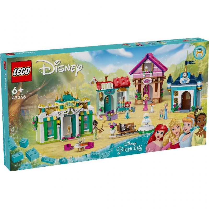 Lego disney princess aventura la piata a printesei disney 43246