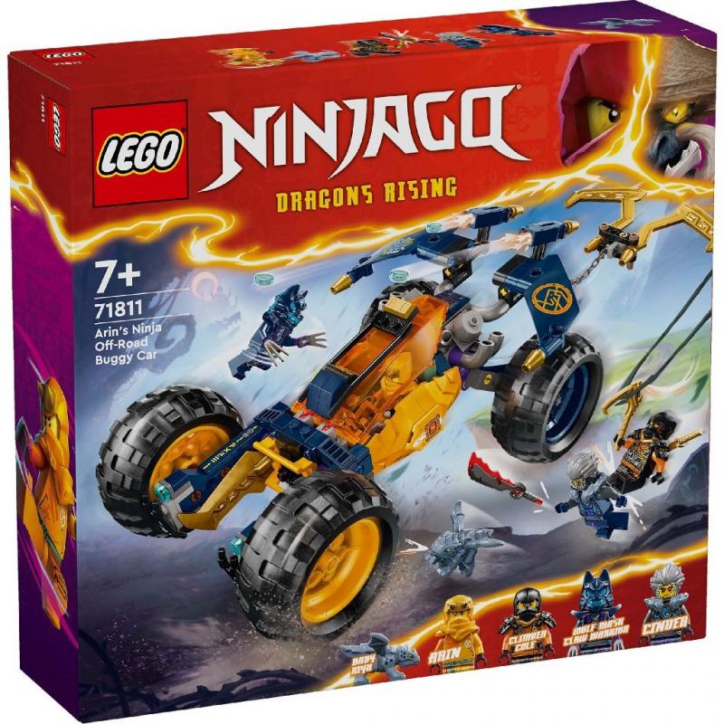 Lego ninjago vehiculul de teren ninja al lui arin 71811