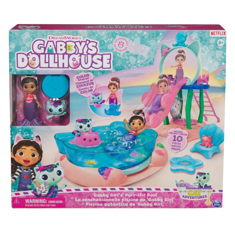 GABBYS DOLLHOUSE SET DE JOACA PISCINA