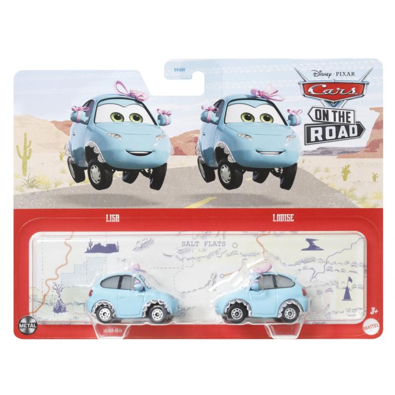 Cars3 set 2 masinute metalice lisa si louise