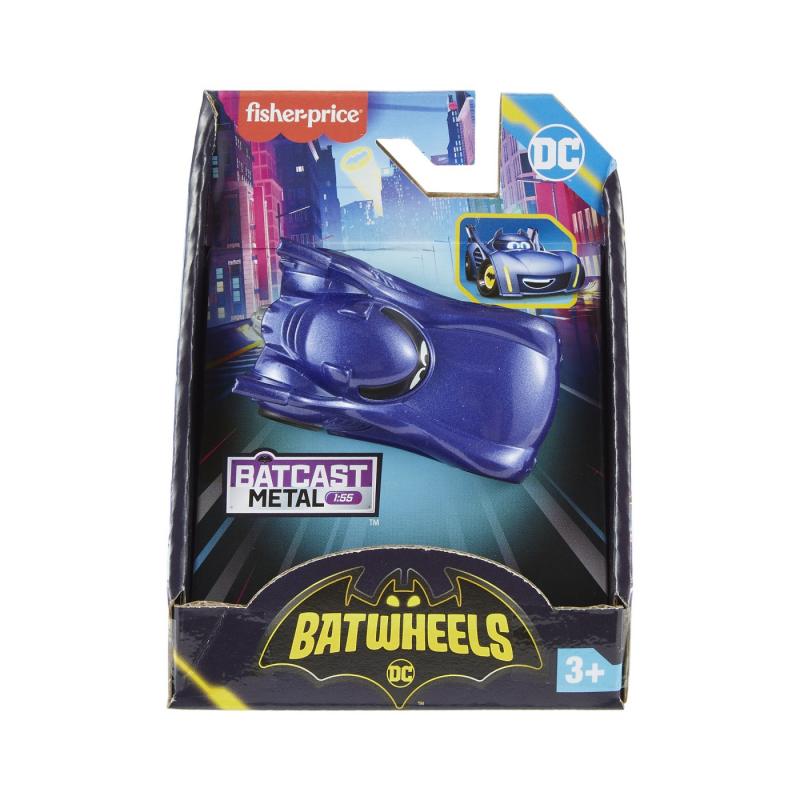 Fisher price batwheels masinuta metalica batmobile 1:55