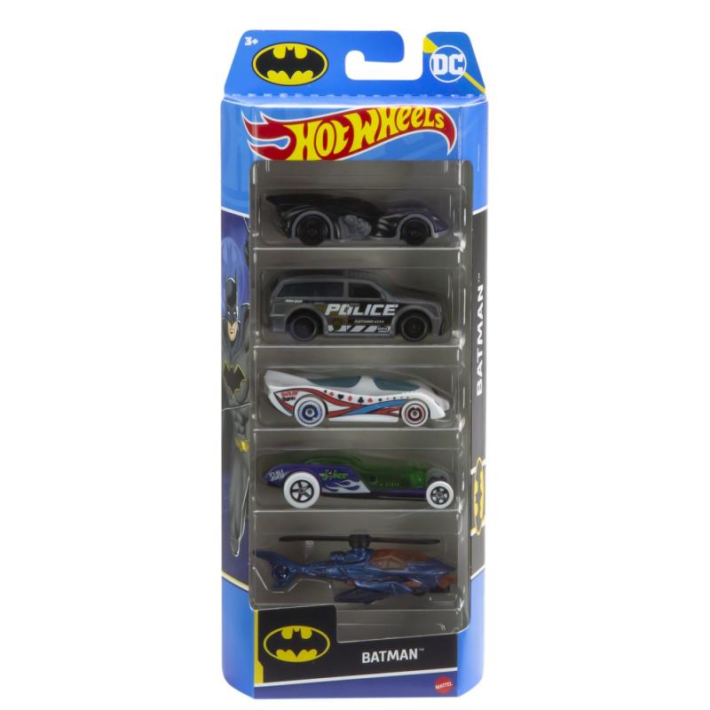 Set 5 masini hot wheels batman