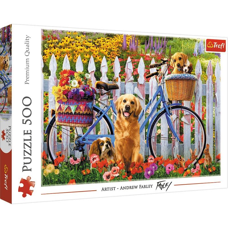 PUZZLE TREFL 500 AVENTURA CATELUSILOR