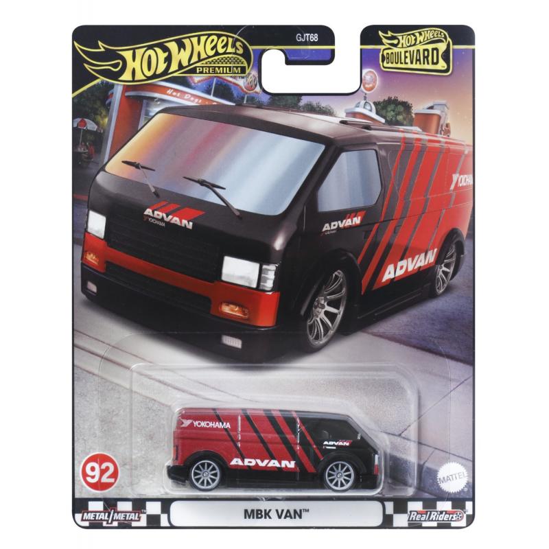 HOT WHEELS PREMIUM BOULEVARD MASINUTA METALICA MBK VAN SCARA 1:64