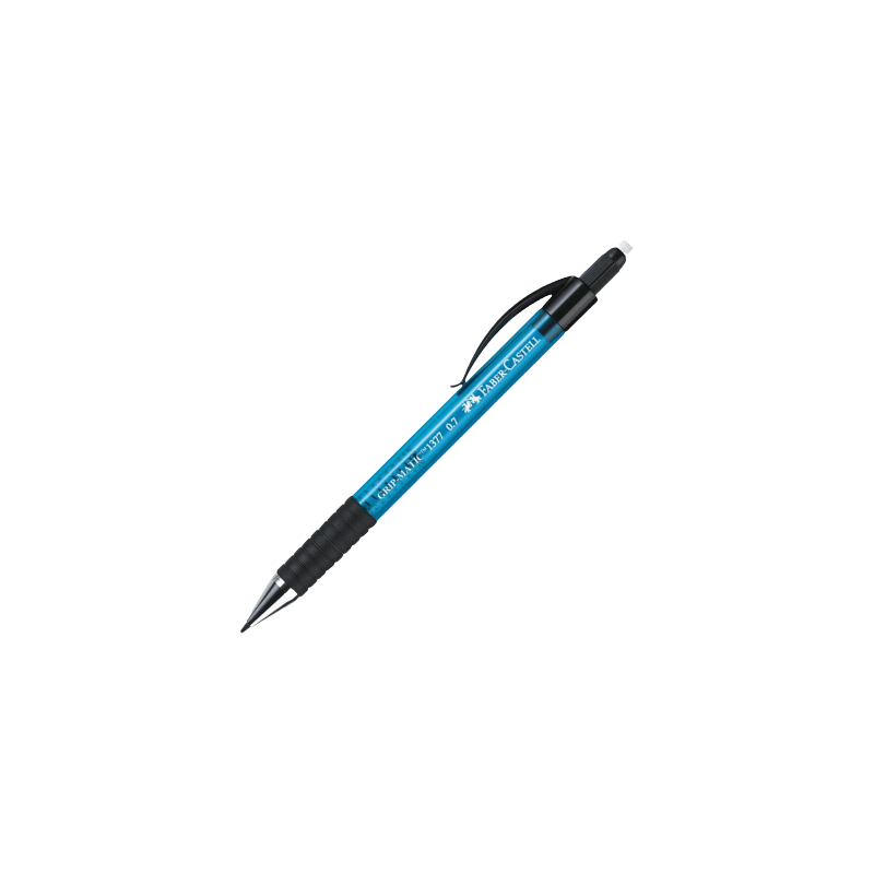 Creion Mecanic Grip-Matic 1377 Faber-Castell, Mina 0.7 mm, Culoare Corp Albastru