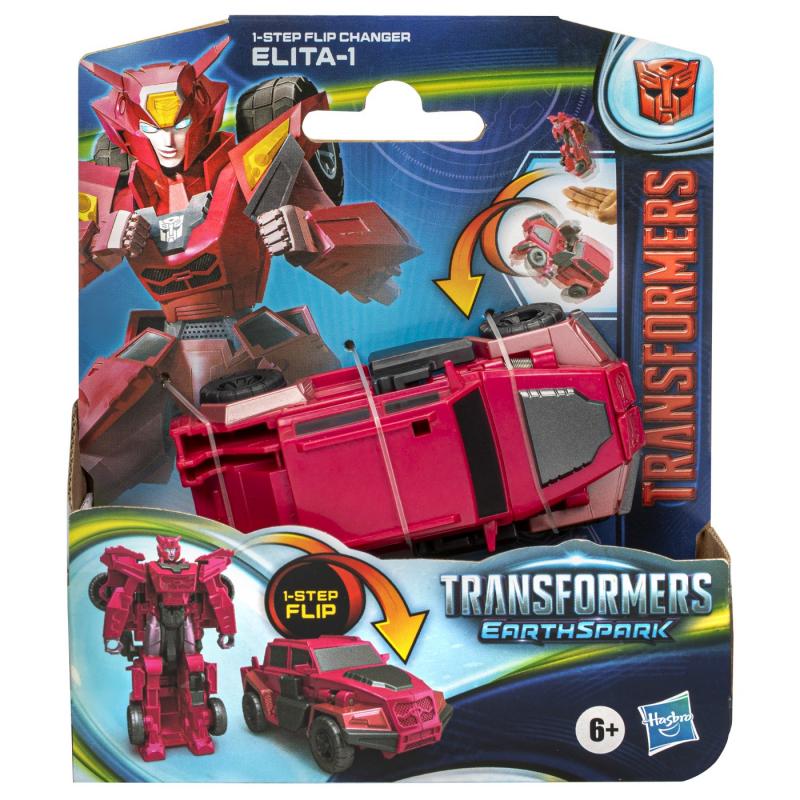 TRANSFORMERS 7 EARTHSPARK FIGURINA TRANSFORMABILA ELITA-1 6CM