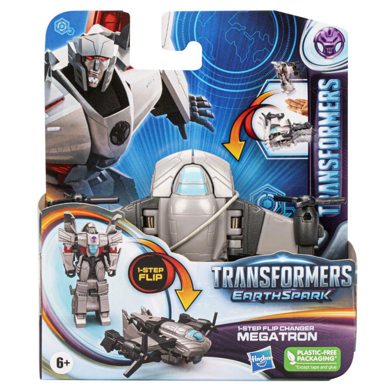 TRANSFORMERS 7 EARTHSPARK FIGURINA TRANSFORMABILA MEGA TRON 6CM