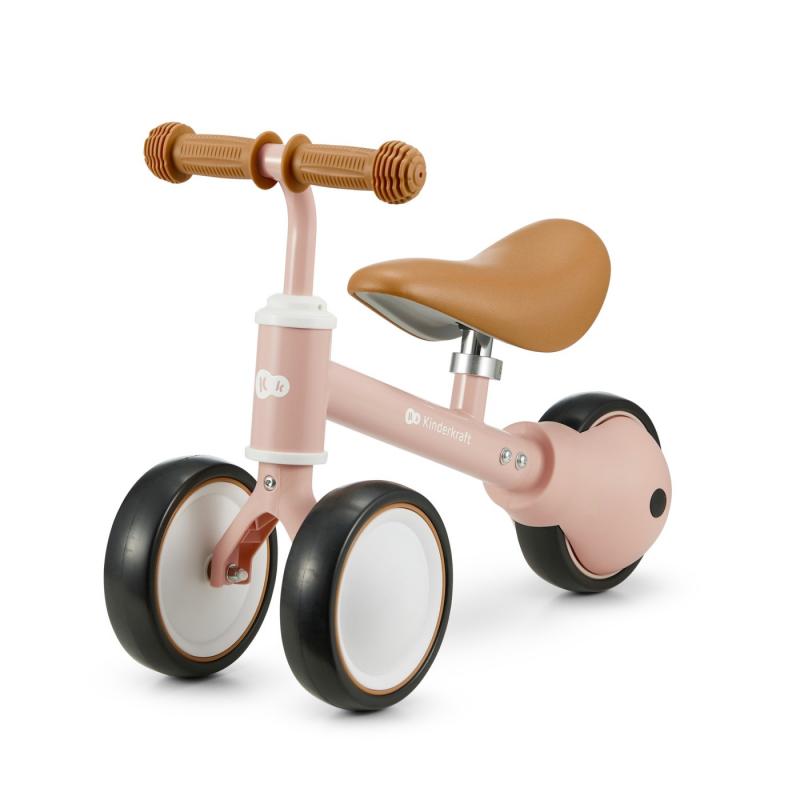 Bicicleta echilibru kinderkraft cutie fuzzy peach