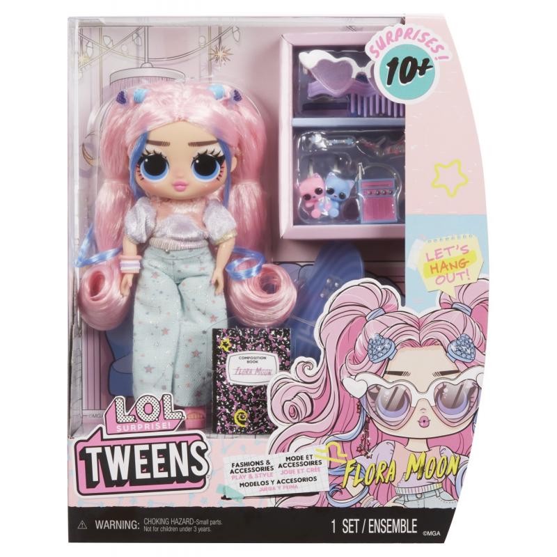 L.O.L. SURPRISE! TWEENS PAPUSA FASHIONISTA FLORA MOON CU SURPRIZE