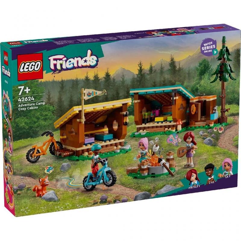 LEGO FRIENDS CABANE CONFORTABILE IN TABARA DE AVENTURI 42624