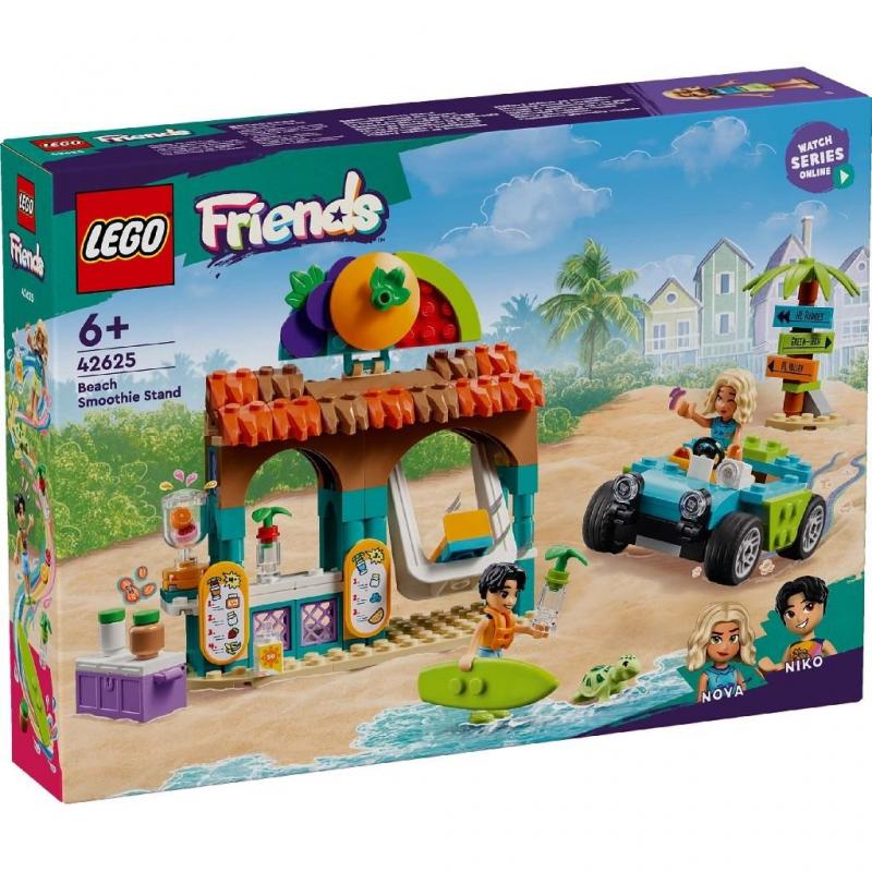 Lego friends chiosc de smoothie-uri pe plaja 42625