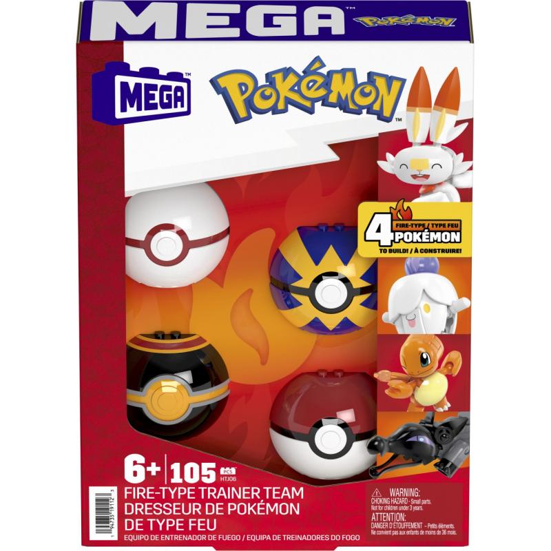 POKEMON MEGA SET 4 BILE ECHIPA DE FOC