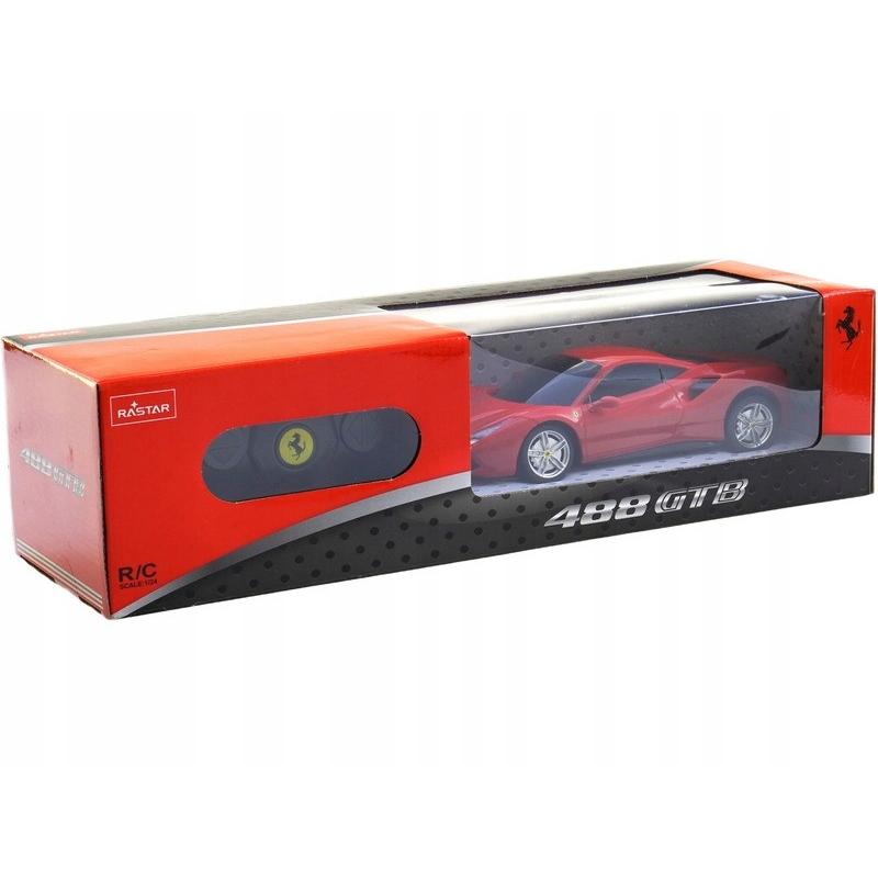 MASINA CU TELECOMANDA FERRARI 488 GTB ROSU SCARA 1 LA 24