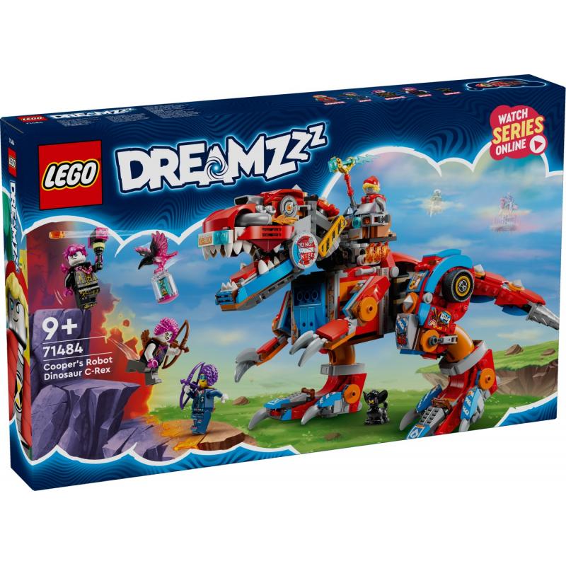 LEGO DREAMZZZ DINOZAURUL ROBOT C REX AL LUI COOPER 71484