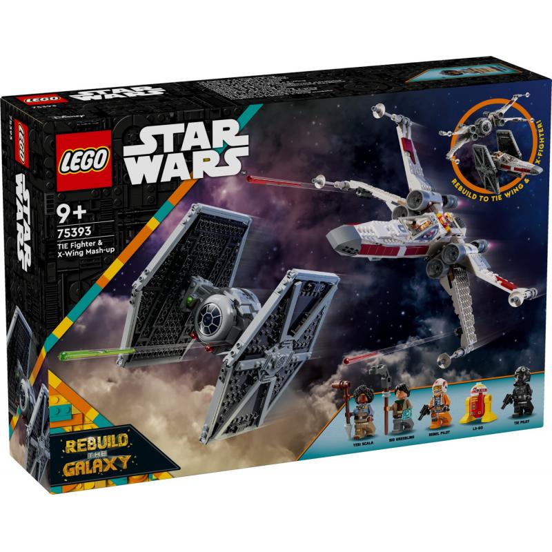 LEGO STAR WARS HIBRID TIE FIGHTER SI X-WING 75393