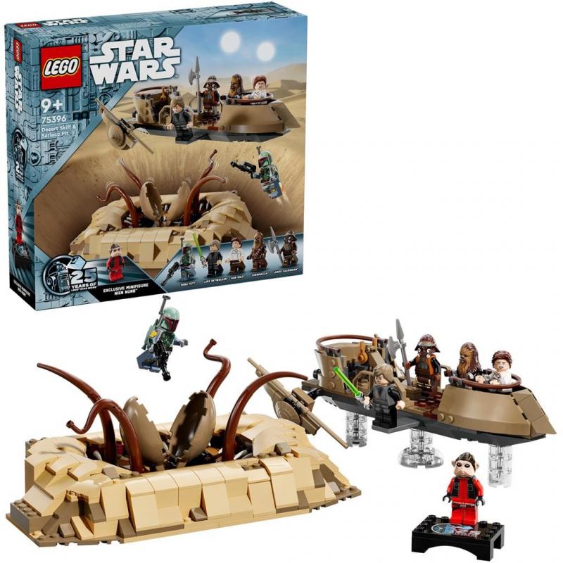 LEGO STAR WARS SCHIF DE DESERT SI GROAPA LUI SARLACC 75396