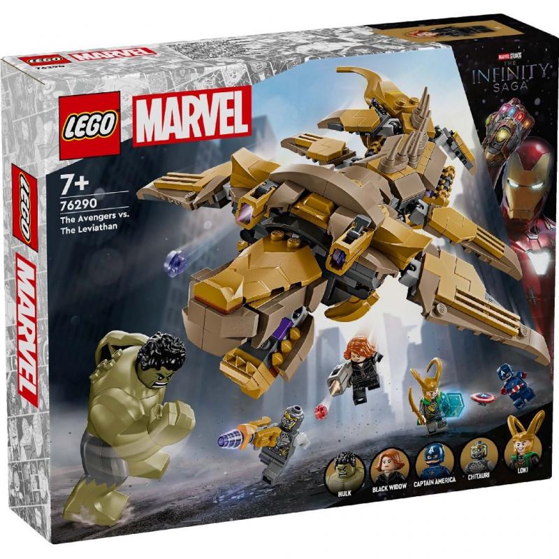 LEGO MARVEL RAZBUNATORII VS LEVIATHAN 76290