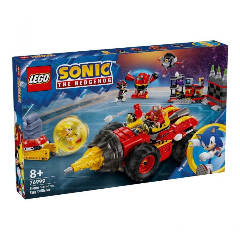 LEGO SONIC SUPER SONIC VS EGG DRILLSTER 76999