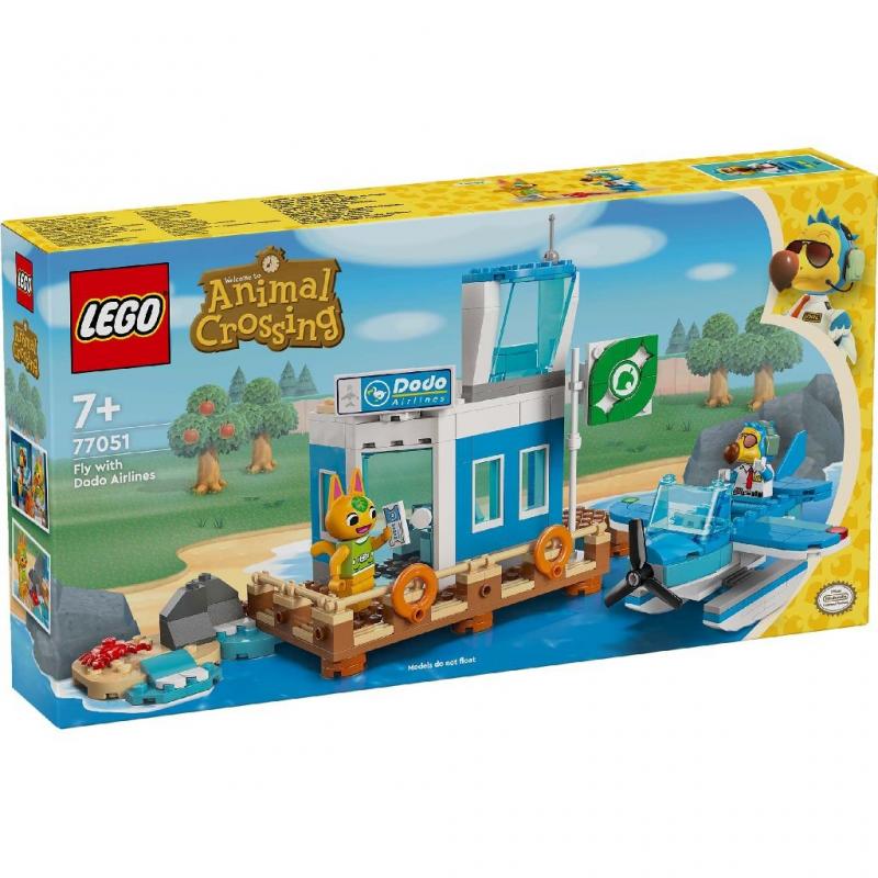 LEGO ANIMAL CROSSING ZBOARA CU DODO AIRLINES 77051