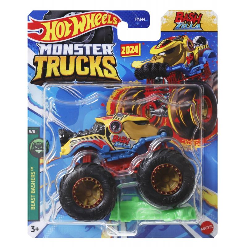 HOT WHEELS MONSTER TRUCK MASINUTA BASH ZILLA SCARA 1:64