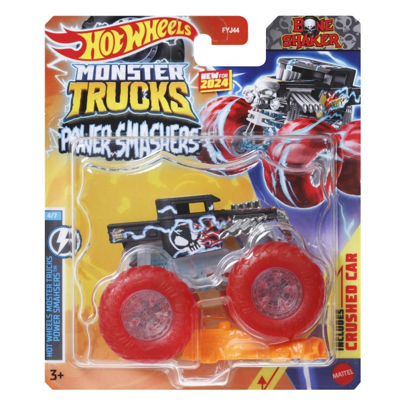 HOT WHEELS MONSTER TRUCK MASINUTA BONE SHAKER SCARA 1:64