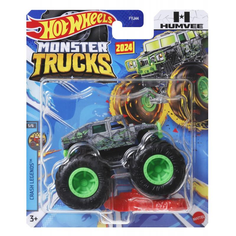 HOT WHEELS MONSTER TRUCK MASINUTA HUMVEE SCARA 1:64