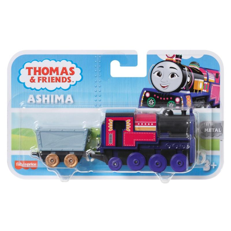 THOMAS LOCOMOTIVA CU VAGON PUSH ALONG ASHIMA