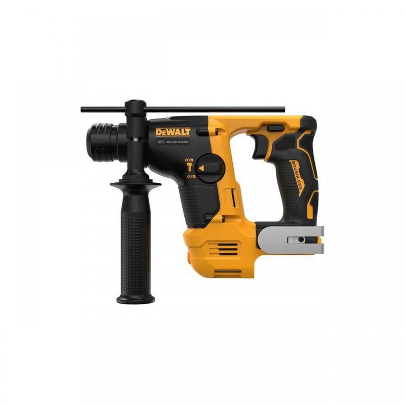 Ciocan rotopercutor SDS-plus ultra-compact 12V, 1.1 J, 1.9 kg, SOLO, tip DCH072N-XJ, DeWalt