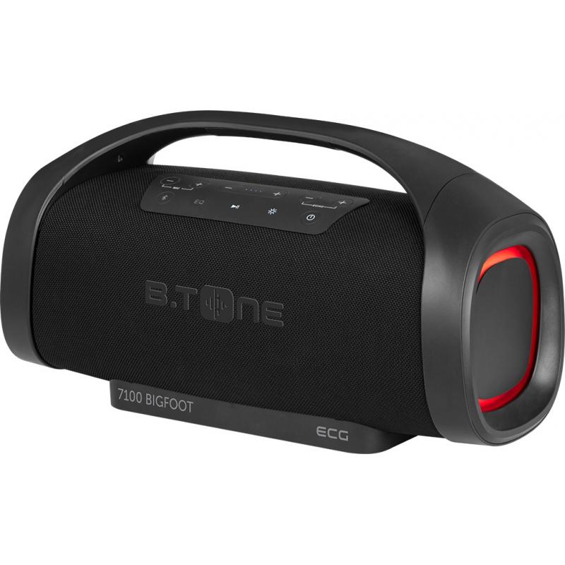 Boxa portabila Bluetooth ECG B.TONE 7100 Bigfoot, 60W, Li-Ion 6000 mAh, IPX6, negru