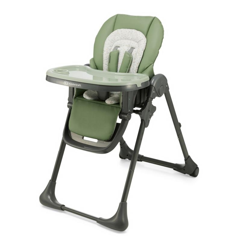 Scaun de masa kinderkraft tummie, pliabil, green