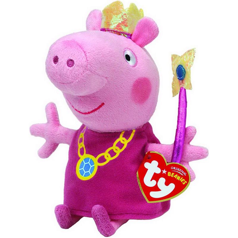 PLUS TY 15CM PEPPA PIG PRINTESA